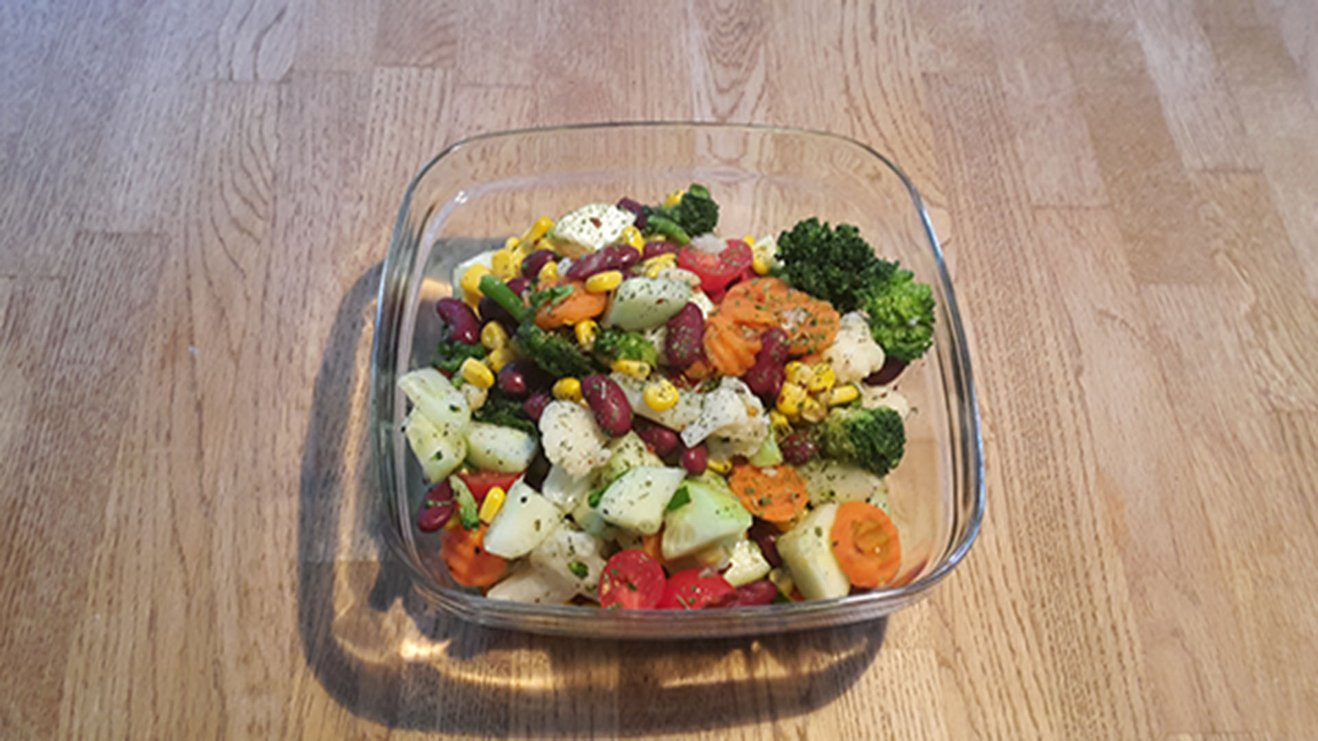 Bohnensalat (Rezept mit Bild) auf Kochen-verstehen.de