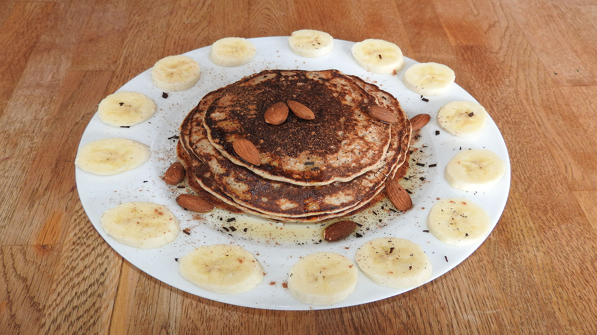 Vanille-Pancake mit Banane auf Kochen-verstehen.de