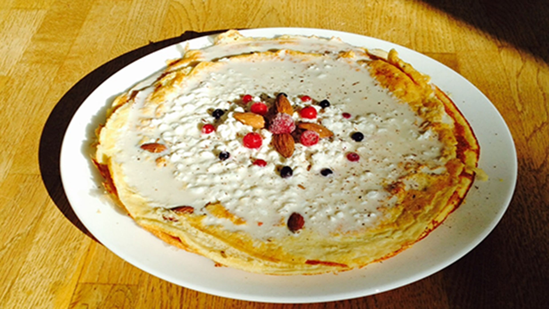 Vanille-Pancakes mit Früchtecreme (Rezept mit Bild) auf Kochen-verstehen.de