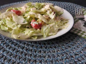 Antipasti-Salat mit Knoblauch auf Kochen-verstehen.de