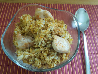 Eierreis mit Hähnchenfilet auf Kochen-verstehen.de