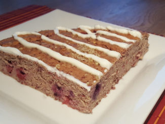 Früchtekuchen mit Magerquarktopping auf Kochen-verstehen.de