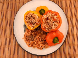 Gefüllte Paprika mit Risotto auf Kochen-verstehen.de