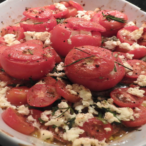 Gefüllte Tomaten mit Schafskäse auf Kochen-verstehen.de