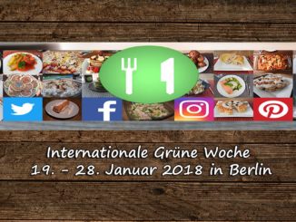 Grüne Woche 2018 auf Kochen-verstehen.de