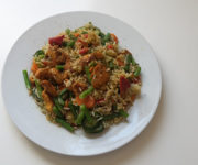 Hähnchen-Gemüsepfanne mit Reis (Rezept mit Bild) auf Kochen-verstehen.de