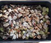 Hähnchen-Pilz-Auflauf