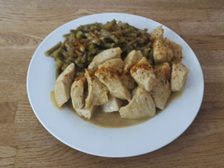 Hähnchen in Erdnusssauce mit Bohnen (Rezept mit Bild) auf Kochen-verstehen.de