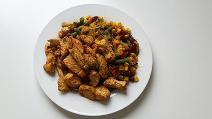 Hähnchen mit mexikanischem Gemüse - Kochen-verstehen.de