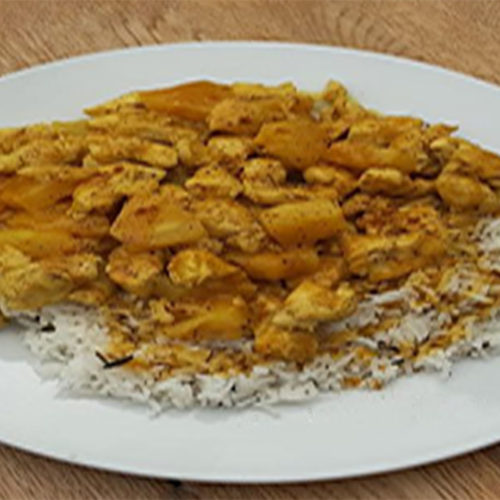 Hähnchen-Curry mit Reis (Rezept mit Bild) auf Kochen-verstehen.de