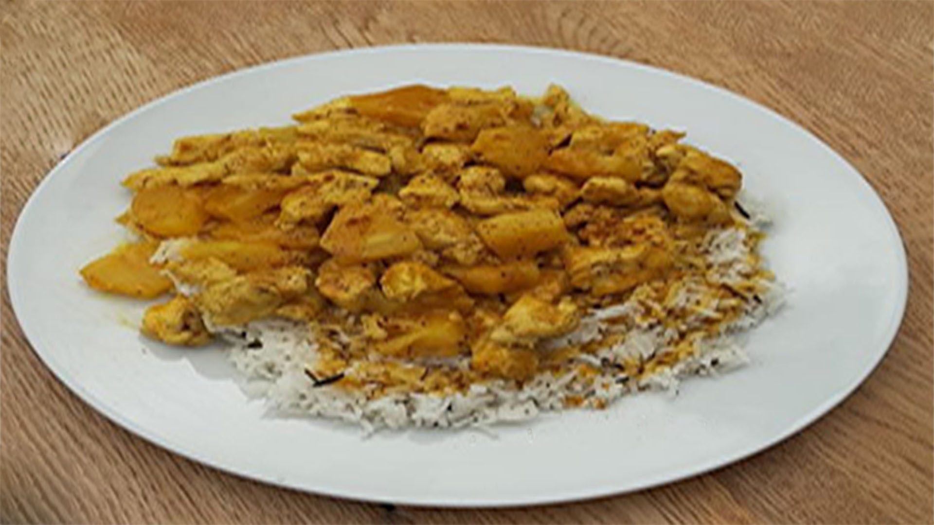 Hähnchen-Curry mit Reis | Kochen-verstehen.de