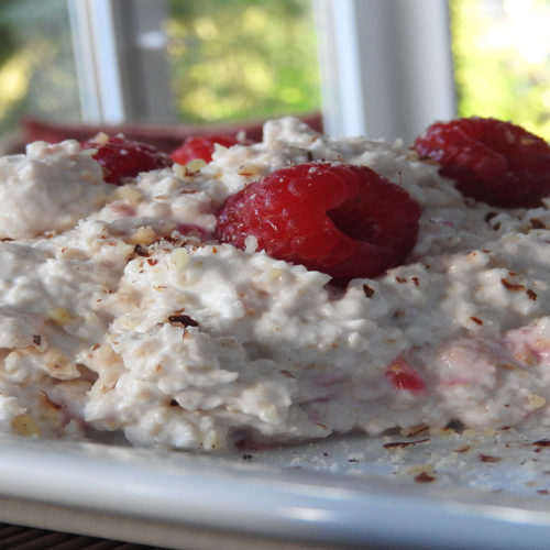 Himbeer-Porridge auf Kochen-verstehen.de