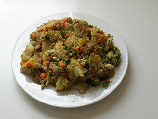 Kartoffel-Rührei mit italienischem Gemüse (Rezept mit Bild) auf Kochen-verstehen.de