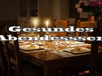 Gesundes Abendessen