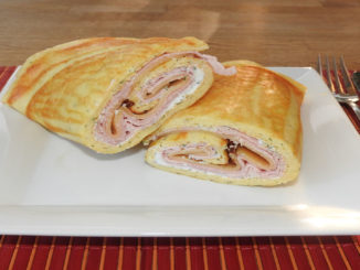 Low Carb Wrap mit Schinken auf Kochen-verstehen.de