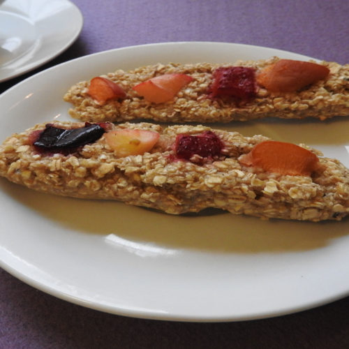 Müsliriegel mit Obst auf Kochen-verstehen.de