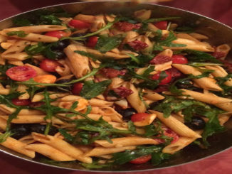 Nudelsalat mit Rucola und Oliven (Rezept mit Bild) auf Kochen-verstehen.de