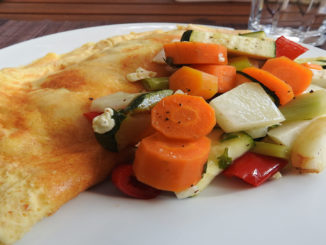 Omlett mit Backgemüse auf Kochen-verstehen.de