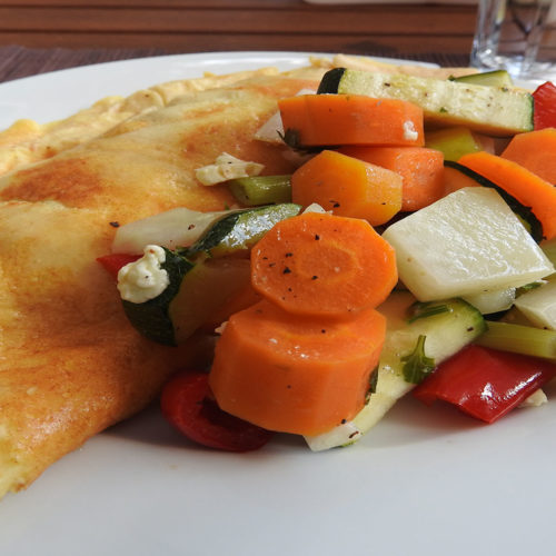 Omlett mit Backgemüse auf Kochen-verstehen.de