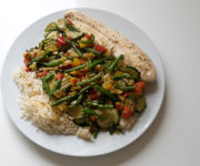 Pangasiusfilet mit Reis und Italienischem Gemüse (Rezept mit Bild) auf Kochen-verstehen.de