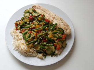 Pangasiusfilet mit Reis und Italienischem Gemüse (Rezept mit Bild) auf Kochen-verstehen.de