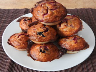 Protein-Muffins mit Fruchtfüllung auf Kochen-verstehen.de