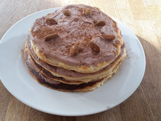 Protein-Pancakes mit Schokocreme (Rezept mit Bild) auf Kochen-verstehen.de