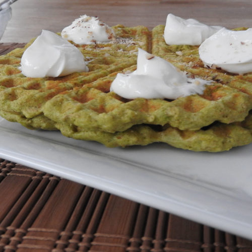 Protein-Waffeln mit Melonengeschmack auf Kochen-verstehen.de