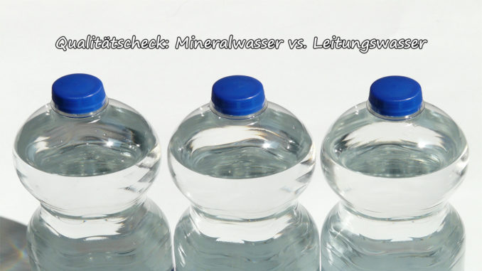 Vergleich von Mineralwasser vs. Leitungswasser auf Kochen-verstehen.de