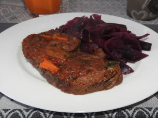 Rinderbraten mit Rotkohl auf Kochen-verstehen.de