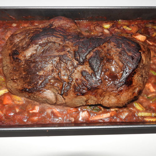 Rinderbraten in Rotweinsauce auf Kochen-verstehen.de