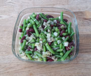 Rot-grüner Bohnensalat (Rezept mit Bild) auf Kochen-verstehen.de