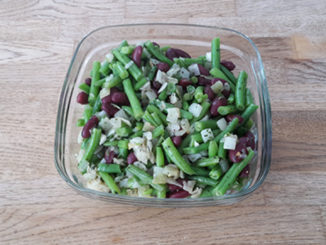 Rot-grüner Bohnensalat (Rezept mit Bild) auf Kochen-verstehen.de