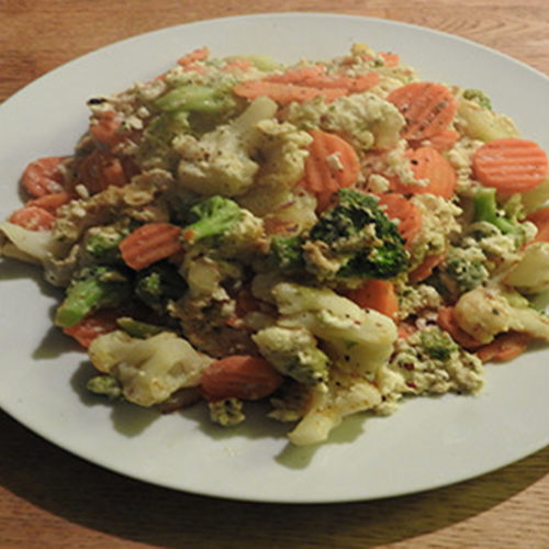 Rührei mit Kaisergemüse (Rezept mit Bild) auf Kochen-verstehen.de