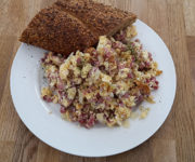 Rührei mit Schinken (Rezept mit Bild) auf Kochen-verstehen.de