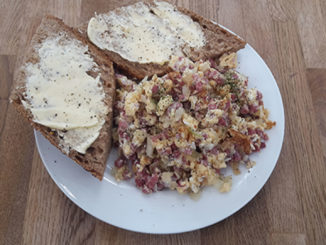 Rührei mit Schinken (Rezept mit Bild) auf Kochen-verstehen.de
