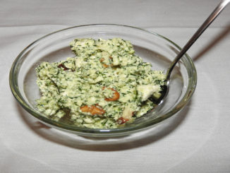 Schafskäsecreme mit Basilikum und Tomaten auf Kochen-verstehen.de