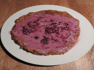 Schoko-Pancake mit Himbeersauce auf Kochen-verstehen.de