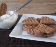 Schoko-Protein Waffeln auf Kochen-verstehen.de