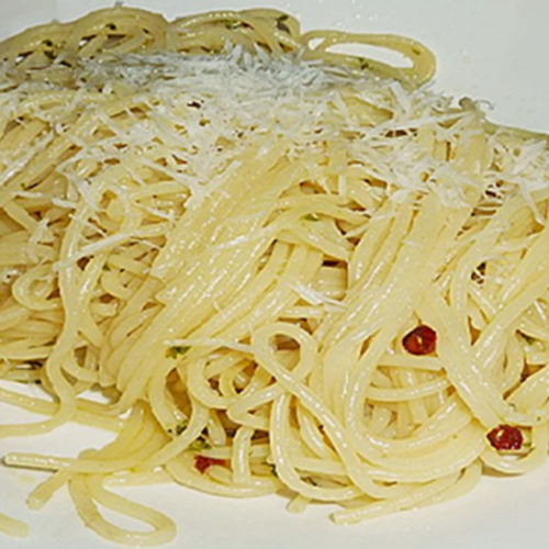 Spaghetti in Chiliöl und Knoblauch (Rezept mit Bild) auf Kochen-verstehen.de