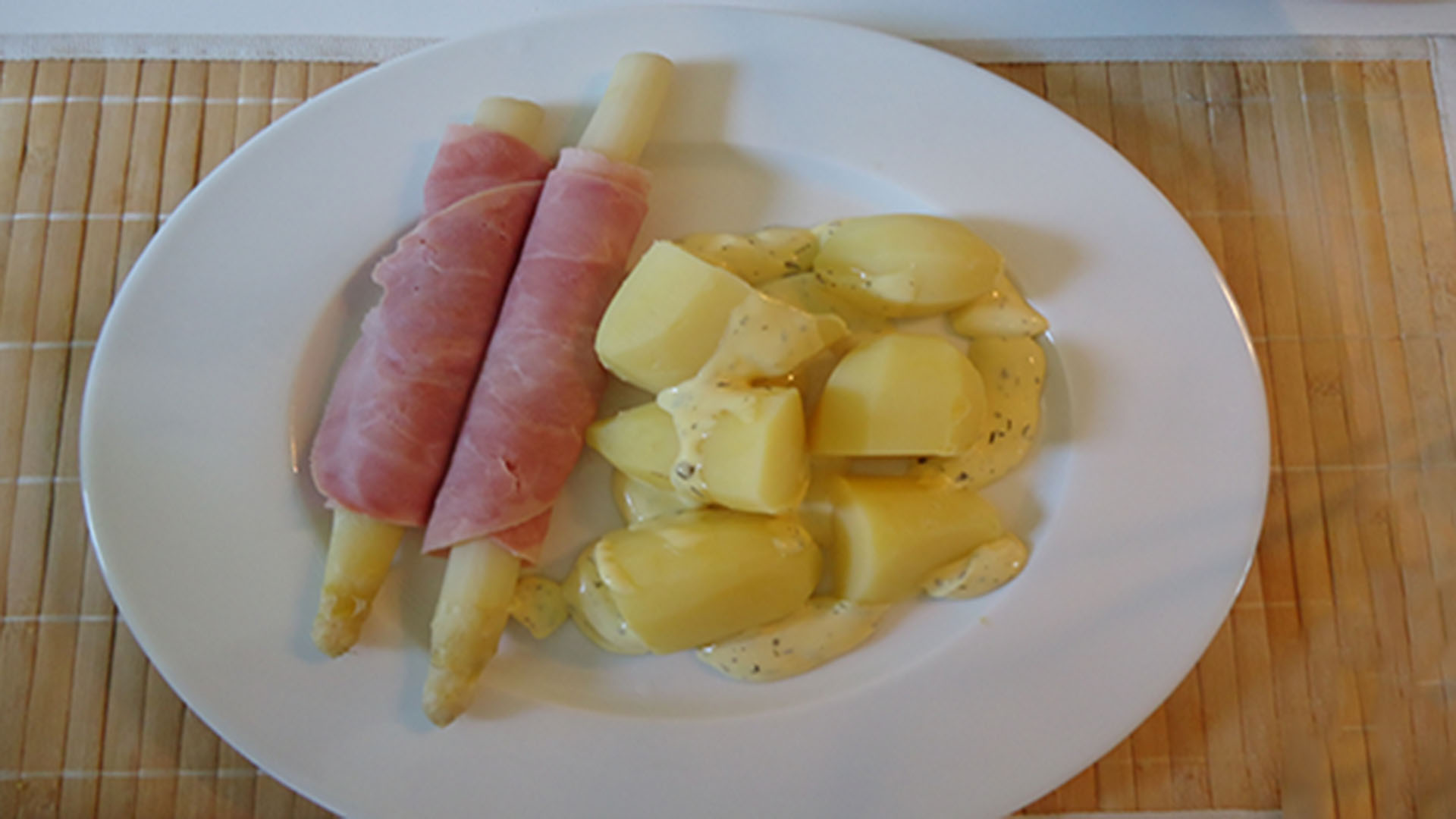 Spargel Hollandaise im Kochschinkenmantel | Kochen-verstehen.de