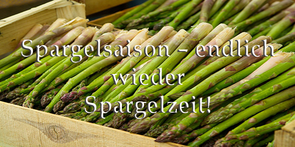 Spargel zur Spargelzeit