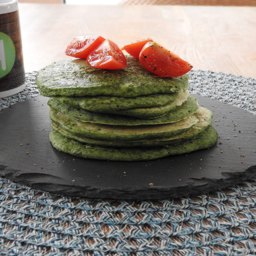 Spinat-Pancakes auf Kochen-verstehen.de