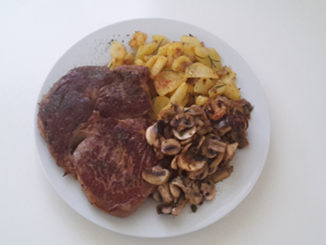 Steak mit Kartoffeln und Pilzen (Rezept mit Bild) auf Kochen-verstehen.de