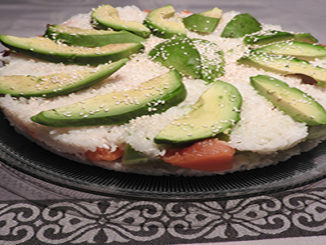 Einfache Sushi-Torte