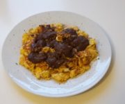 Vanillerührei mit Schokosauce (Rezept mit Bild) | Kochen-verstehen.de