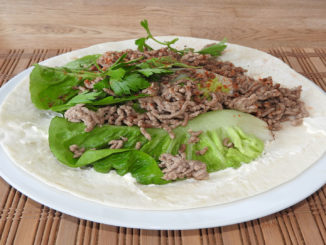 Wrap mit Hackfleisch auf Kochen-verstehen.de